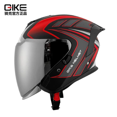 Women's Four-Season Rider Riding Motorcycle Helmets, Dəbilqə (Kaska) aksesuarları - op03-aurora-silver-lens-helmet-not-included