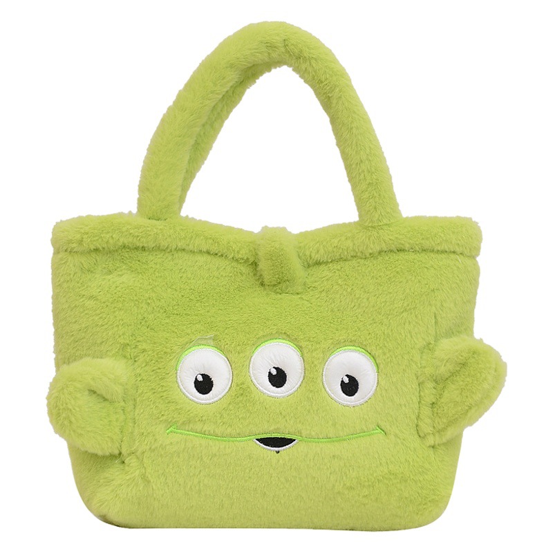 2023 nuevo bolso de peluche bolso de hombro de niña de dibujos animados bolso de hombro de chicas