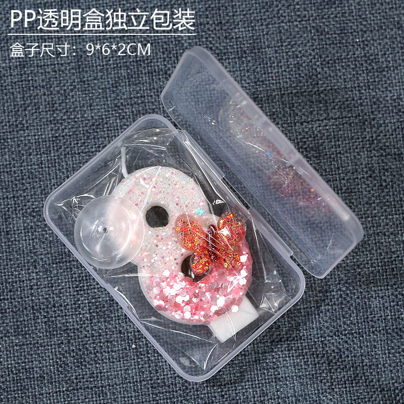 Velas numéricas manuales creativas, decoración para pasteles, suministro para AliExpress y Temu – Mayorista de Yiwu