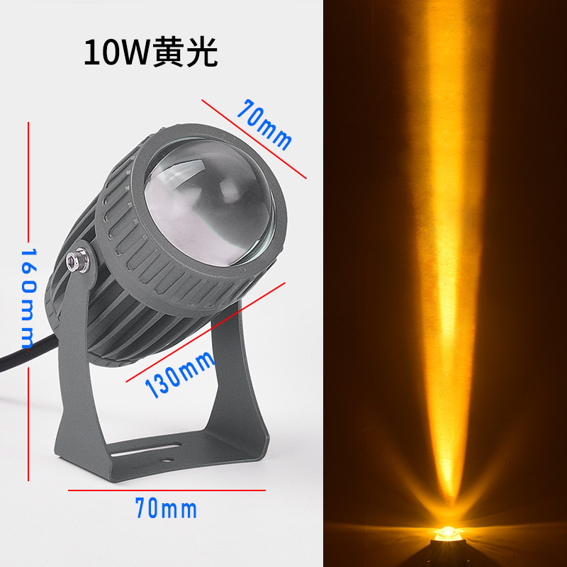 光束スポットライト屋外スポットライト防水ウォールウォッシャーLEDローマ柱投影ライト壁超高輝度外壁スポットライト|undefined