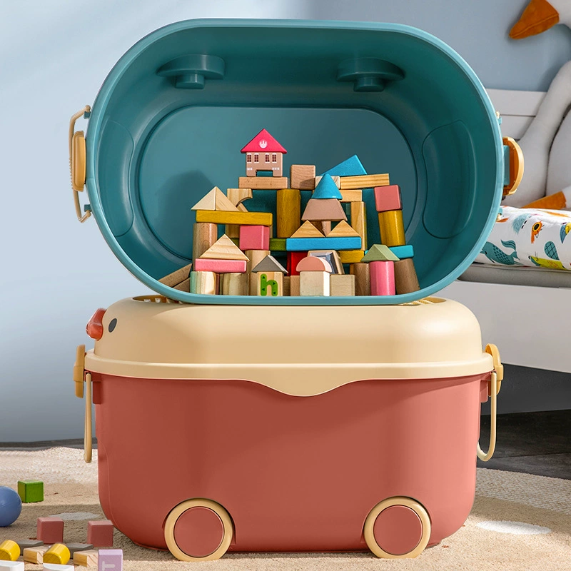 Qiaimiao Toy, storage box, children's storage system, pig