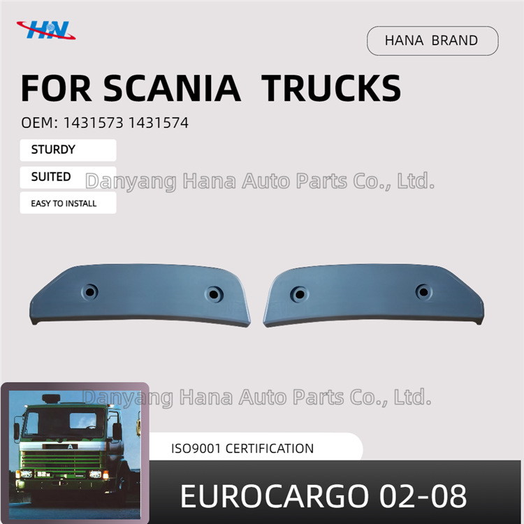 Placa trasera P420 1431573 1431574 para piezas de camiones de la serie SCANIA2-3 Scania