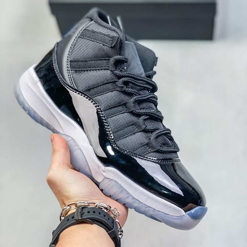Transfronterizo Putian zapatos aj11 Gamma Azul Gran Demonio zapatos deportivos zapatos de carrera frescos gris negro rojo Joe 11 zapatos de baloncesto de alto nivel