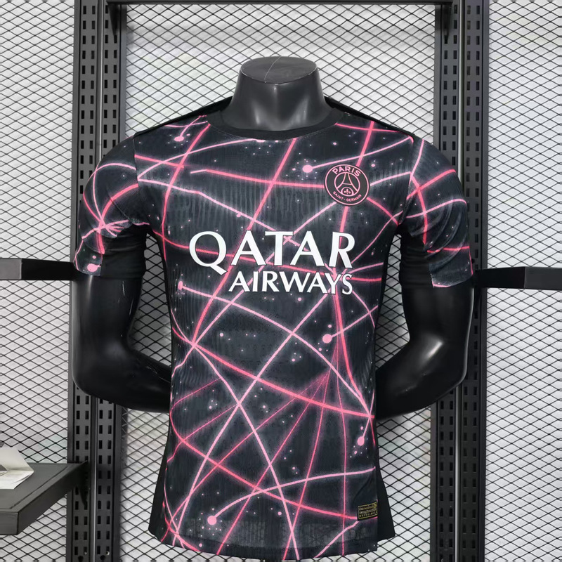 2526 サッカーユニフォーム パリコレクション プレーヤーファンバージョン スペシャルエディション トレーニングユニフォームセット レトロチャンピオンズリーグジャージ|undefined