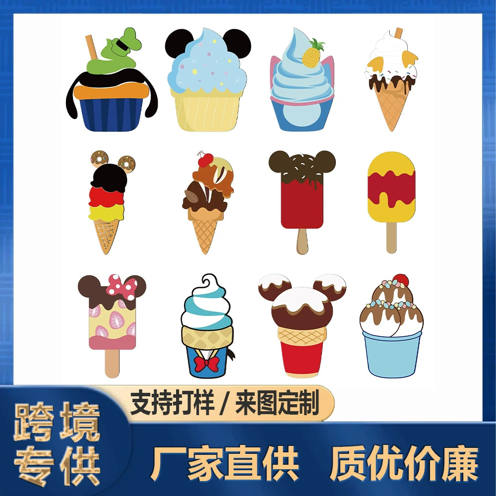 Самый популярный летний магнит на холодильник с ушками мыши для мороженого от Amazon, креативный интересный магнит на дверь круиза