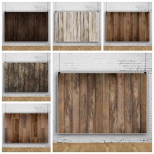 仿真实木婴儿拍摄背景布外贸亚马逊写真布乡村派对横幅影楼道具