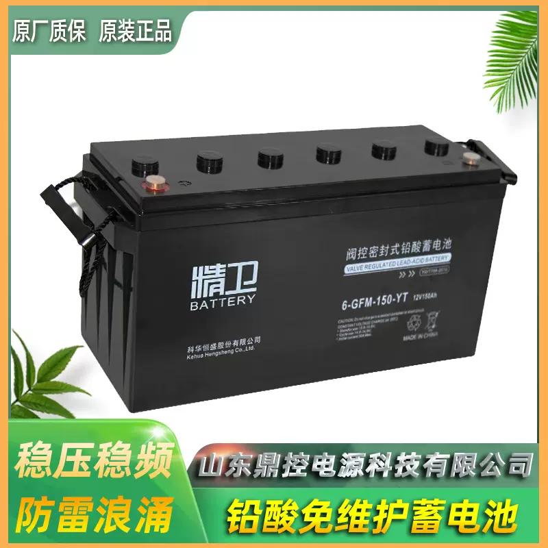 科华GFM-200铅酸蓄电池2V200AH免维护UPS不间断电源用蓄电池