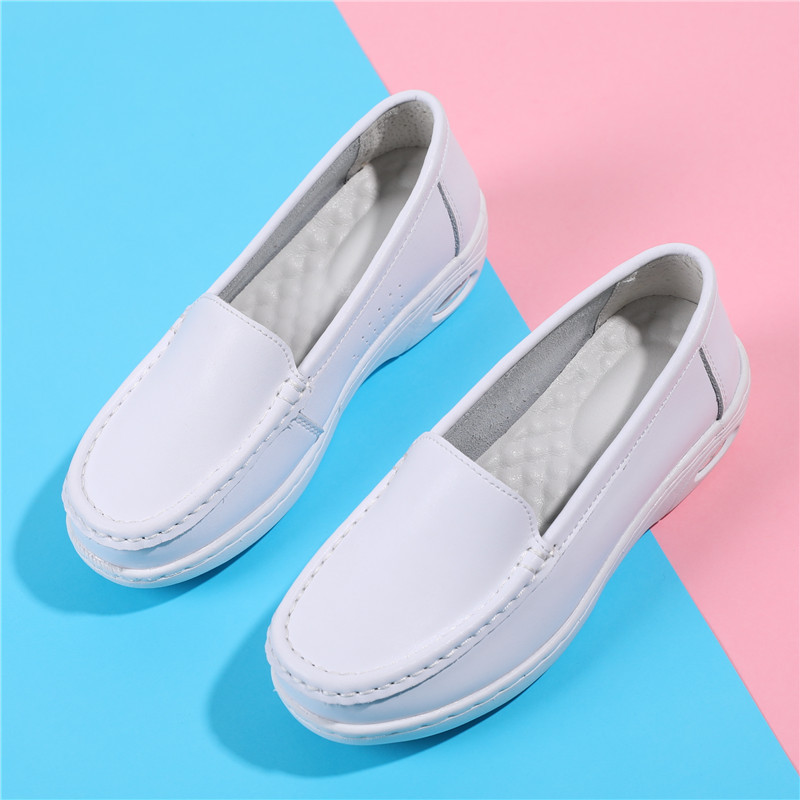 Nurse shoes women's soft bottom breathable comfortable air cushion hospital work shoes small white shoes wholesale thick bottom women's shoes spring spot