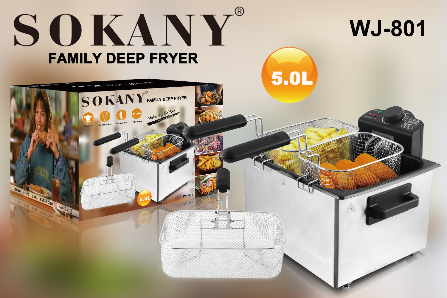 Cross-border foreign trade SOKANY801 Fry...