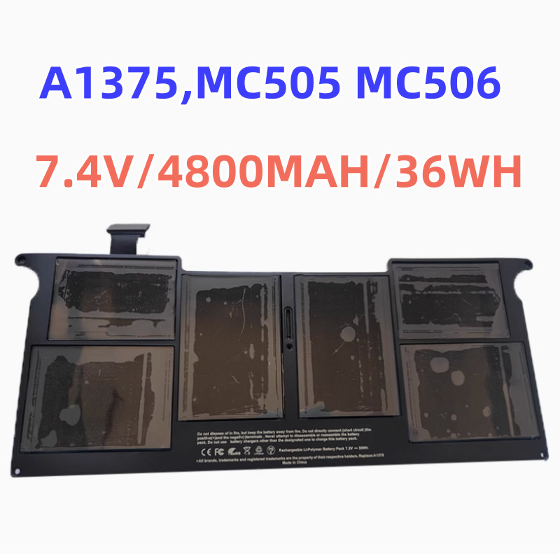Suitable for Apple MacBook Air 11inch 10Th Year A1370 A1375 A1375 Notebook Battery
