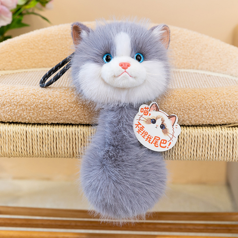 Persian Cat Plush Toy Bag Charm, Kitten Doll That Makes Noise When Squeezed, Coin Purse Wholesale, Squeaky Plush Toy Persian Cat Plush Toy Bag Charm, Kitten Doll That Makes Noise When Squeezed, Coin Purse Wholesale, Squeaky Plush Toy