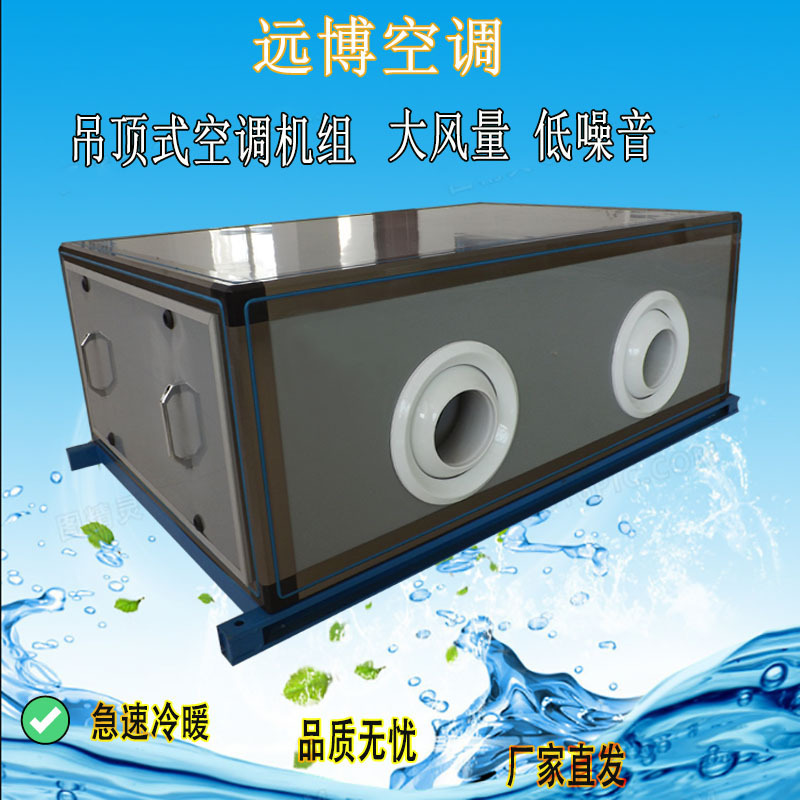 Large Central Air Conditioning Air Treatment Unit Ceiling-Mounted Remote Jet Unit Fresh Air Purification Combined Wall Cabinet