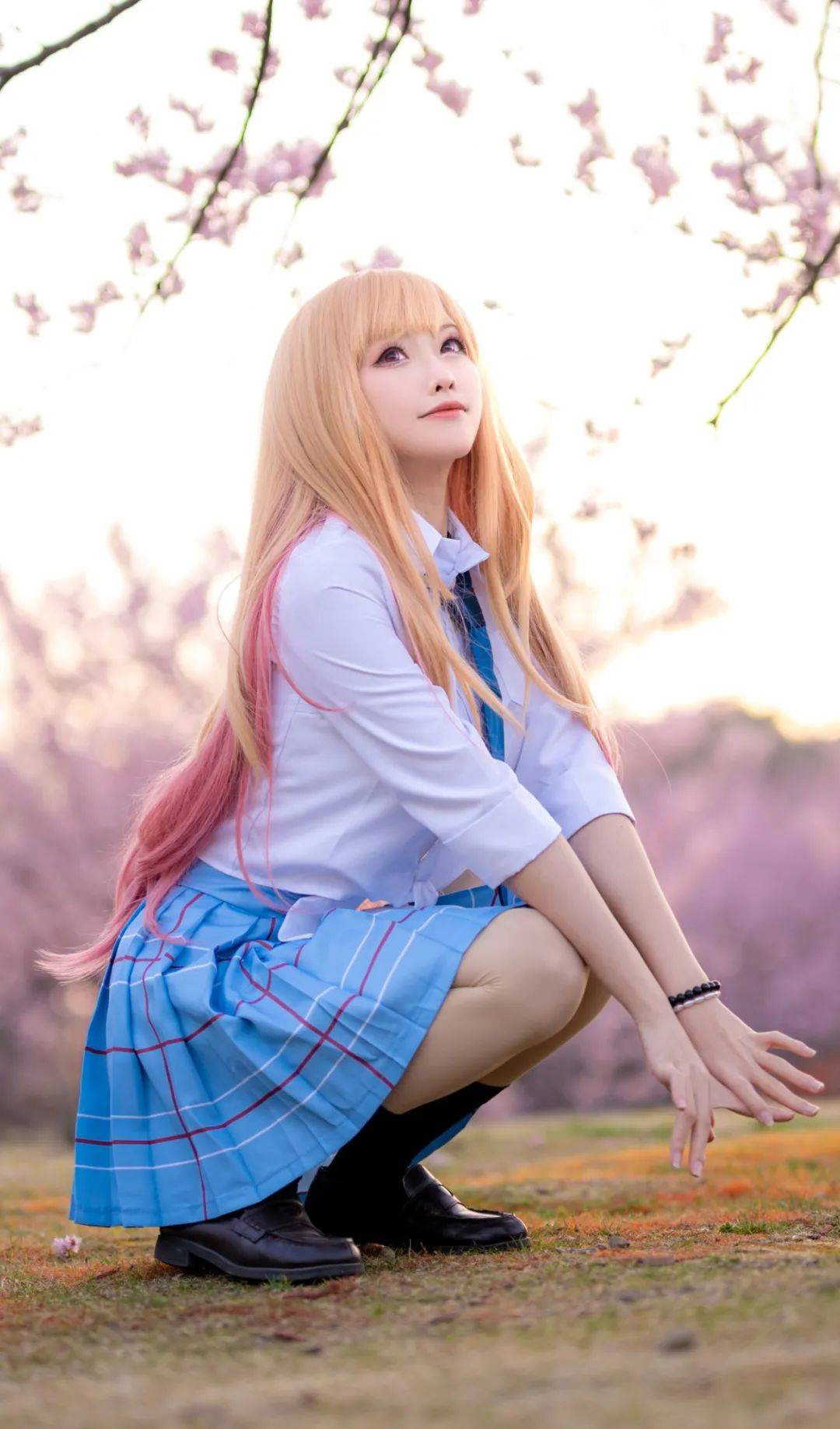 My Dress-Up Darling: Kitagawa Marin | Blue School JK Uniform Cosplay Costume Set
