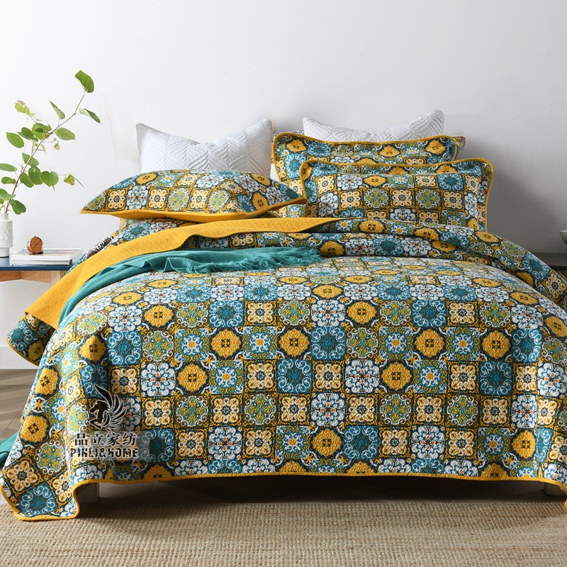 물 같은 흐름은 퀼트를 닫습니다