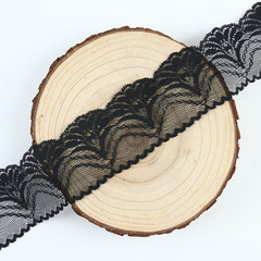 Black lace, nylon thin non-elastic lace, DIY handmade lace accessories manufacturer wholesale