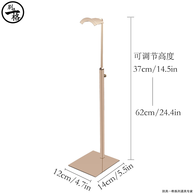 Зеркало розовое золото Луна голова