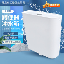 蹲便器冲水箱厕所冲水箱家用卫生间蹲便器上水箱加厚壁挂式冲水箱