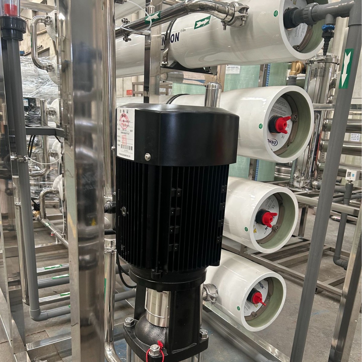 4 toneladas de equipos de ósmosis inversa de dos etapas fertilizantes orgánicos agrícolas equipos de purificación de agua fabricantes de equipos de ósmosis inversa