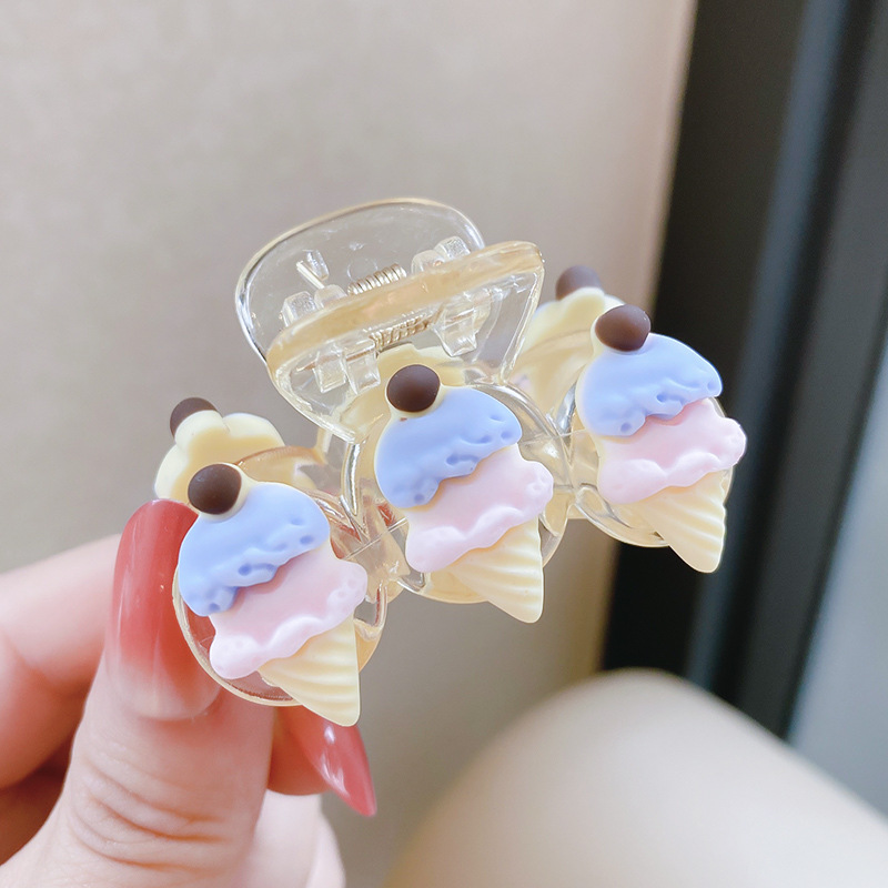 Pinza de pelo de los niños del estilo coreano 2022 nuevas niñas cabeza de bola updo horquilla fija verano bebé lindo horquilla