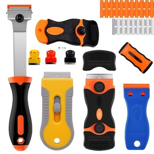 Amazon cross-border hot sale blade multifunctional cleaning scraper double-headed glue removal small blade car film tool