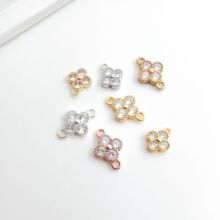 ���~���~��18k��ɫ�p���ε���ʯdiy�ֹ��朶��������Ʒ