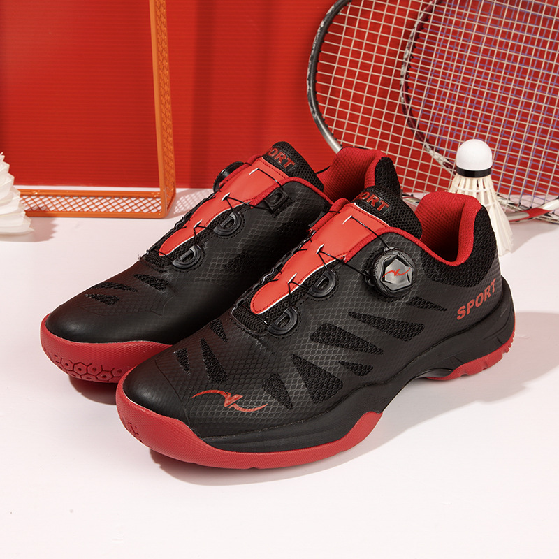 Nuevos zapatos de bádminton de carbono casuales respirables antideslizantes para hombres y mujeres zapatos de tenis de mesa ligeros zapatos de entrenamiento de tenis
