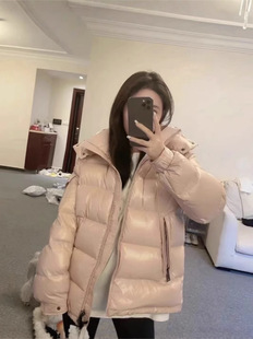 2024 Winter New Maya Men's and Women's Short Couple Down Jacket Thickened Loose White Duck Down Warm Jacket