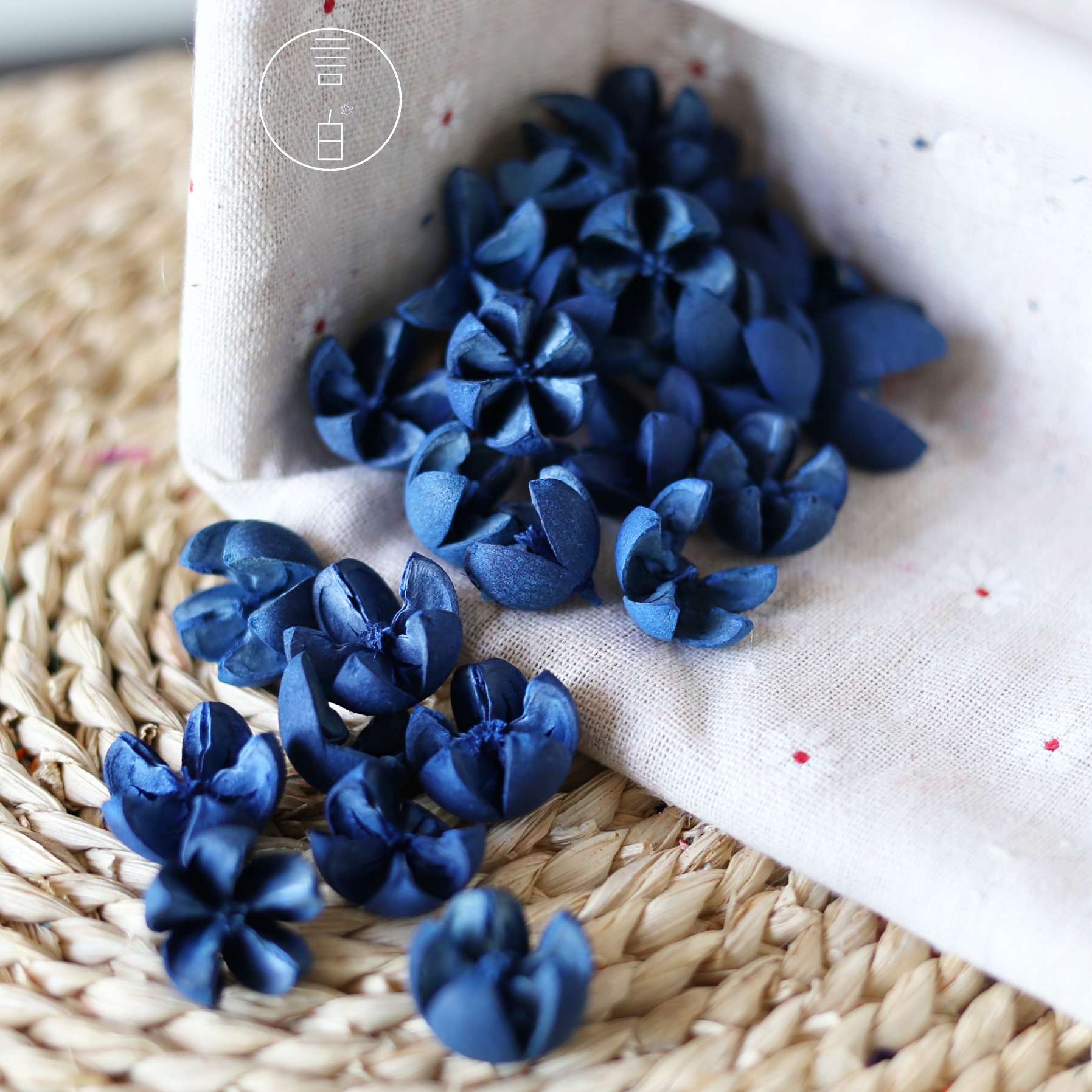 Bleu foncé / 100g