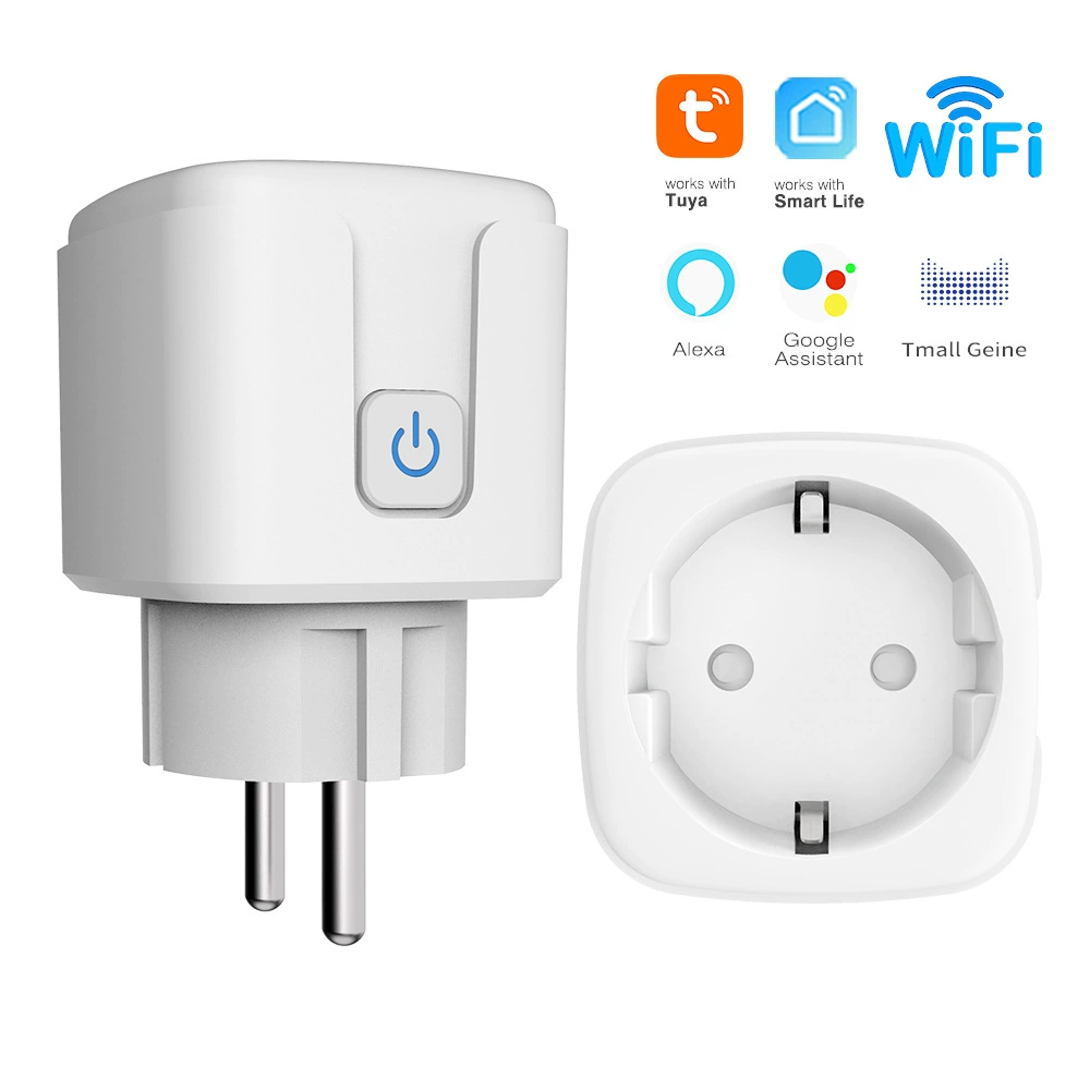 European regulations graffiti WiFi smart socket transfer socket timing voice remote Alexa cross -border mobile app