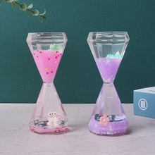 新款减压油漏水晶油滴亚克力摆件工艺品沙漏学生礼品儿童玩具批发