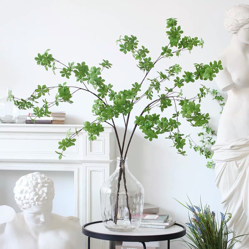 Japanese Hanging Clock Simulated Green Plant Bonsai Simulated Leaf Horse Drunken Tree Potted Scandinavian Style Fake Green Plant Simulated Tree Wholesale Japanese Hanging Clock Simulated Green Plant Bonsai Simulated Leaf Horse Drunken Tree Potted Scandinavian Style Fake Green Plant Simulated Tree Wholesale
