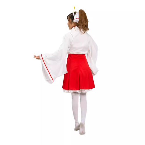 Anime Youkai x Maid SS Byakugouin Reikon no Kosode Costume Full Woman's Costume, One-Time Shipping