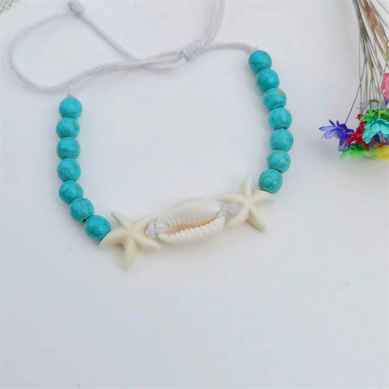 Plage Style Simple Coquille Corde Coquille Irrégulière Unisexe Bracelets display picture 2