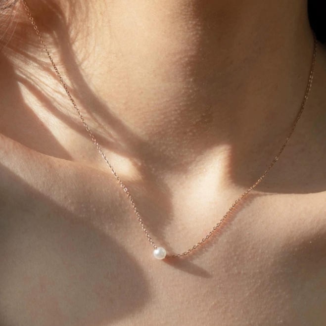 Gold Necklace For Women Elegant Versatile Collarbone Chain Gift_voghion.com