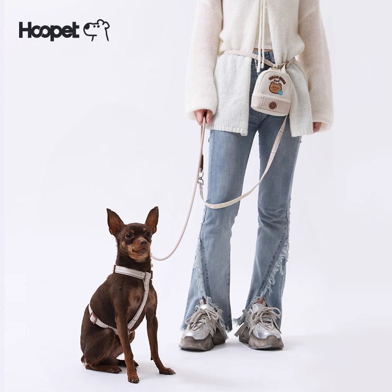 HOOPET Cuerda de tracción para perros Cuerda P Cuerda para pasear perros Todo en uno Gato Anti-liberación a prueba de explosiones Cadena p Cadena de tracción para perros Cuerda para perros