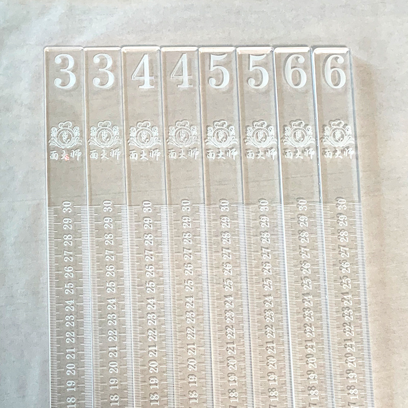 Biscuit Balance Ruler Baking Mold Thickness Ruler Cookie Rolling Scale Tool Frosting Butter Fondant Skin Leveler Biscuit Balance Ruler Baking Mold Thickness Ruler Cookie Rolling Scale Tool Frosting Butter Fondant Skin Leveler