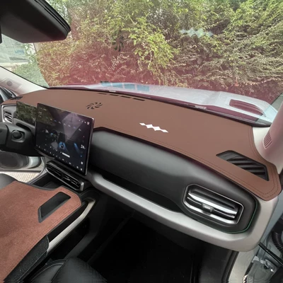 Günəş əleyhinə siperlik: Sunshade, Heat Insulation and Light - titanium-3-brown-with-embroidery