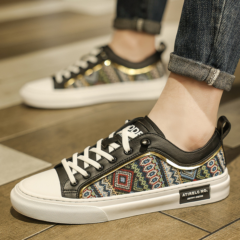 Summer New Mesh Panel Shoes Fashion Embroidery Cloth Breathable Casual Sports Students Small White Foreign Trade_voghion.com