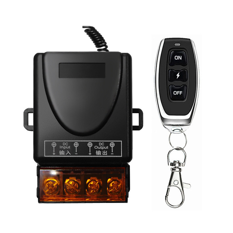 GERMA フラッシュリモートコントロールスイッチ 12V24V36V72V DC シングル車のホーンスイッチ車の LED スポットライト|undefined