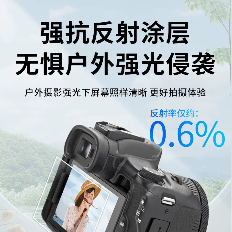 Подходящий для камеры Canon фильм EOS R50/R6 аксессуары AR улучшение и отражение вниз защитное стекло микросферного высокого разрешения