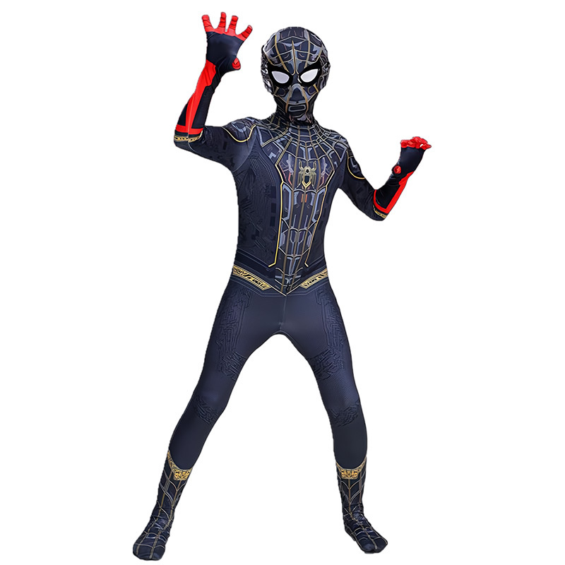 Hero pas de maille noire / 100 pour enfants (90-100cm)