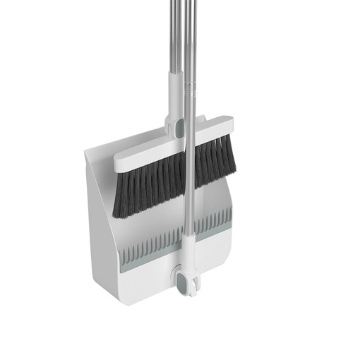 Broom dustpan set sweeping household soft broom combination three-piece set single plastic garbage shovel wholesale