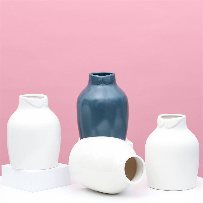 Nórdico ins estilo jarrón de flores secas escritorio creativo arreglo de flores decoración sala de estar mesa de café utensilios de luz hogar arte flor dispositivo