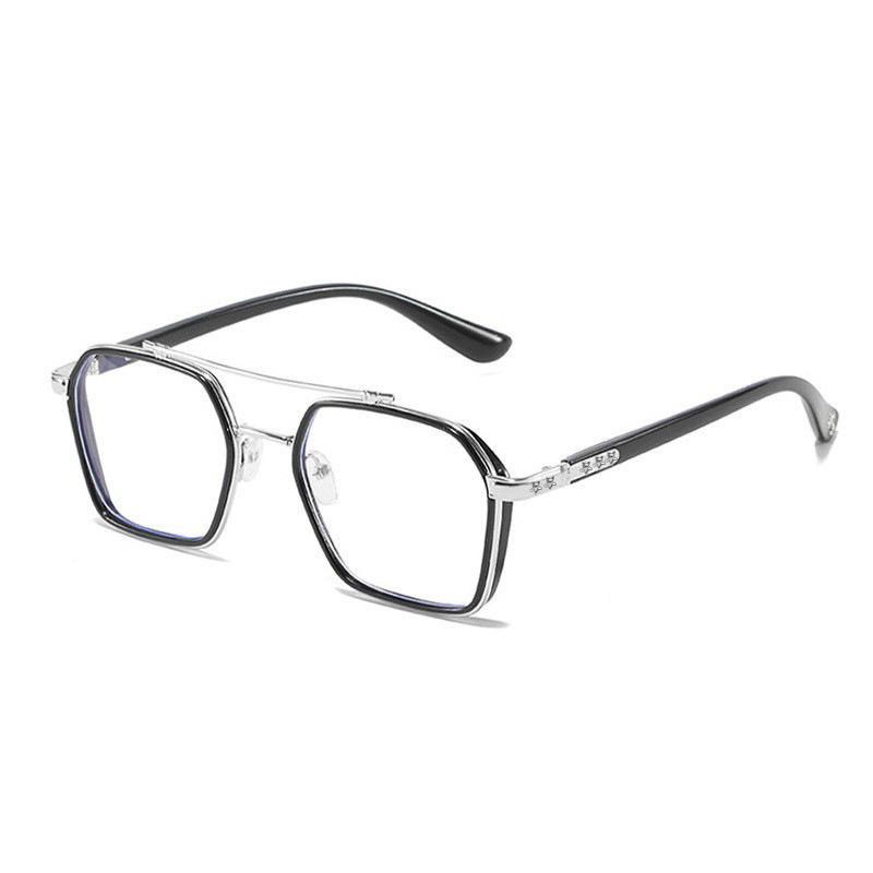 Black silver frame (five-pointed star)