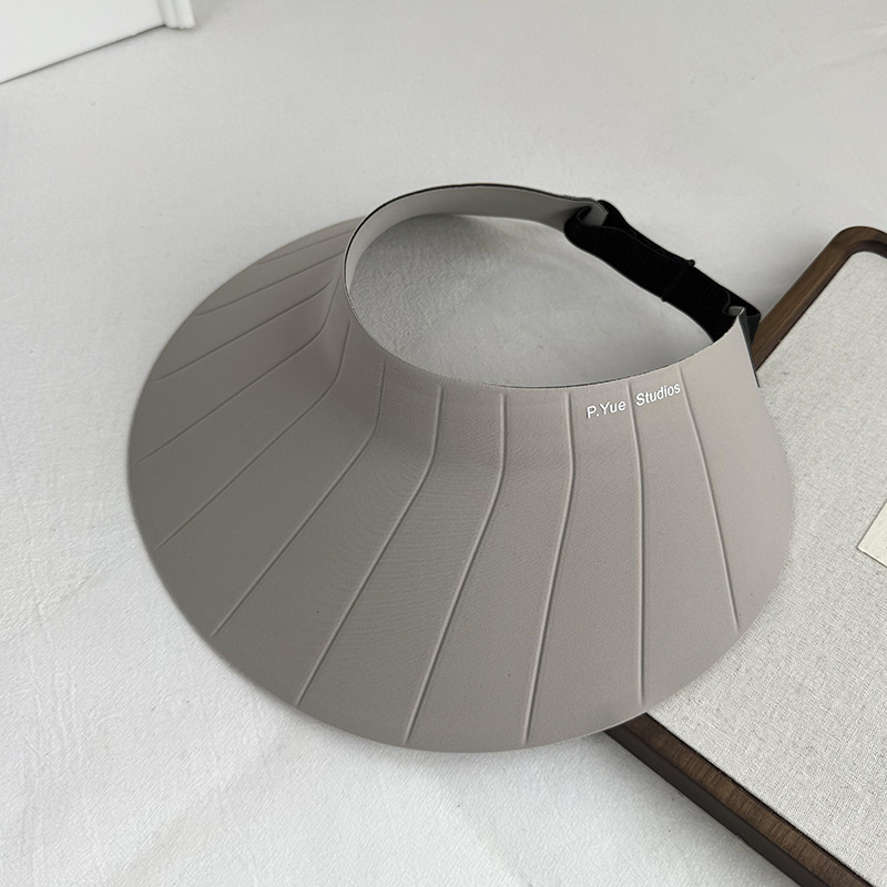 2025 nuevo sombrero para el sol de verano para mujer protección solar protección UV sombrero de techo vacío sombrero de ala grande protección UV sombrero para el sol marea