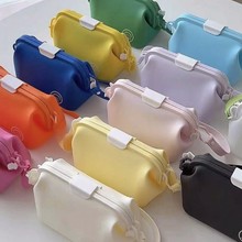 硅胶便当袋饭盒密封袋可微波炉加热保鲜收纳袋旅行收纳神器