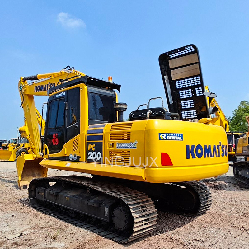 Comercio exterior Komatsu PC200 220 240 excavadora 20 toneladas 22 toneladas 24 toneladas excavadora mediana y grande image 4
