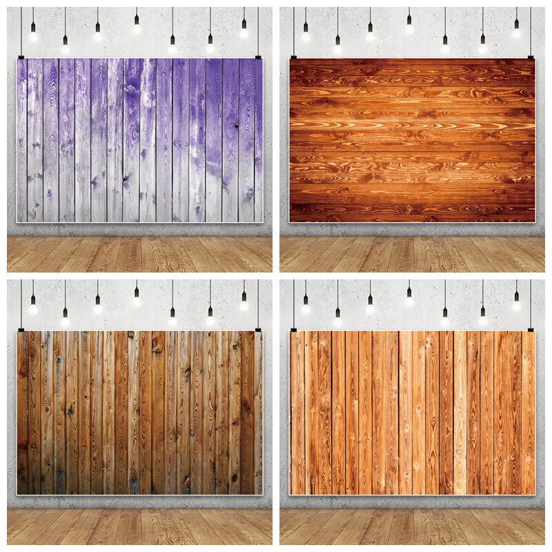 New Retro Gradient Simulated Wood Grain Photo Material Photography Background Cloth Studio Props Wholesale