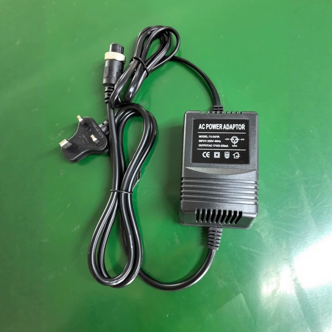 Силовой микшер, внешний адаптер силового трансформатора, 17 В переменного тока, 3 отверстия, круглая розетка, 420 мА