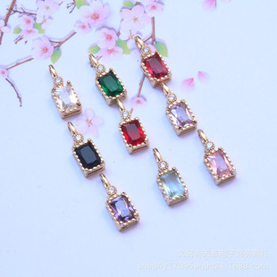 �~�14k��ϡ�������ʯ��ɫ�L���ε������朶��h�l�����diy�Ʒ